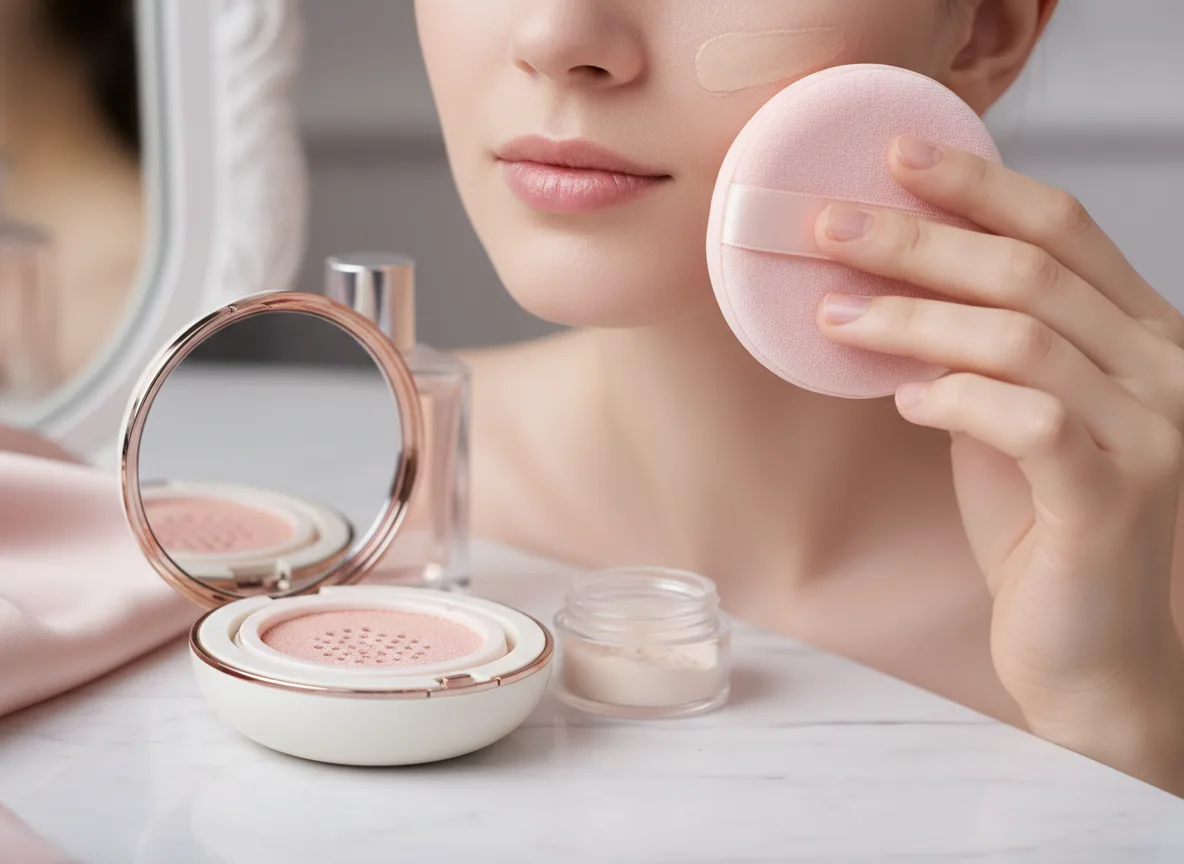 Fantaisea air cushion puff for smooth makeup application